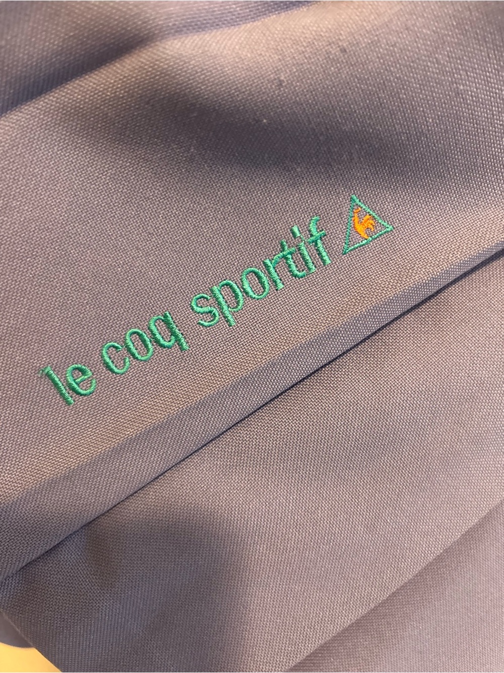 Le Coq Sportif Vintage Pleated Skirt - Periwinkle Blue - Picture 5 of 7
